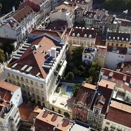 Magnificent In The Heart Of Principe Real 아파트 리스본